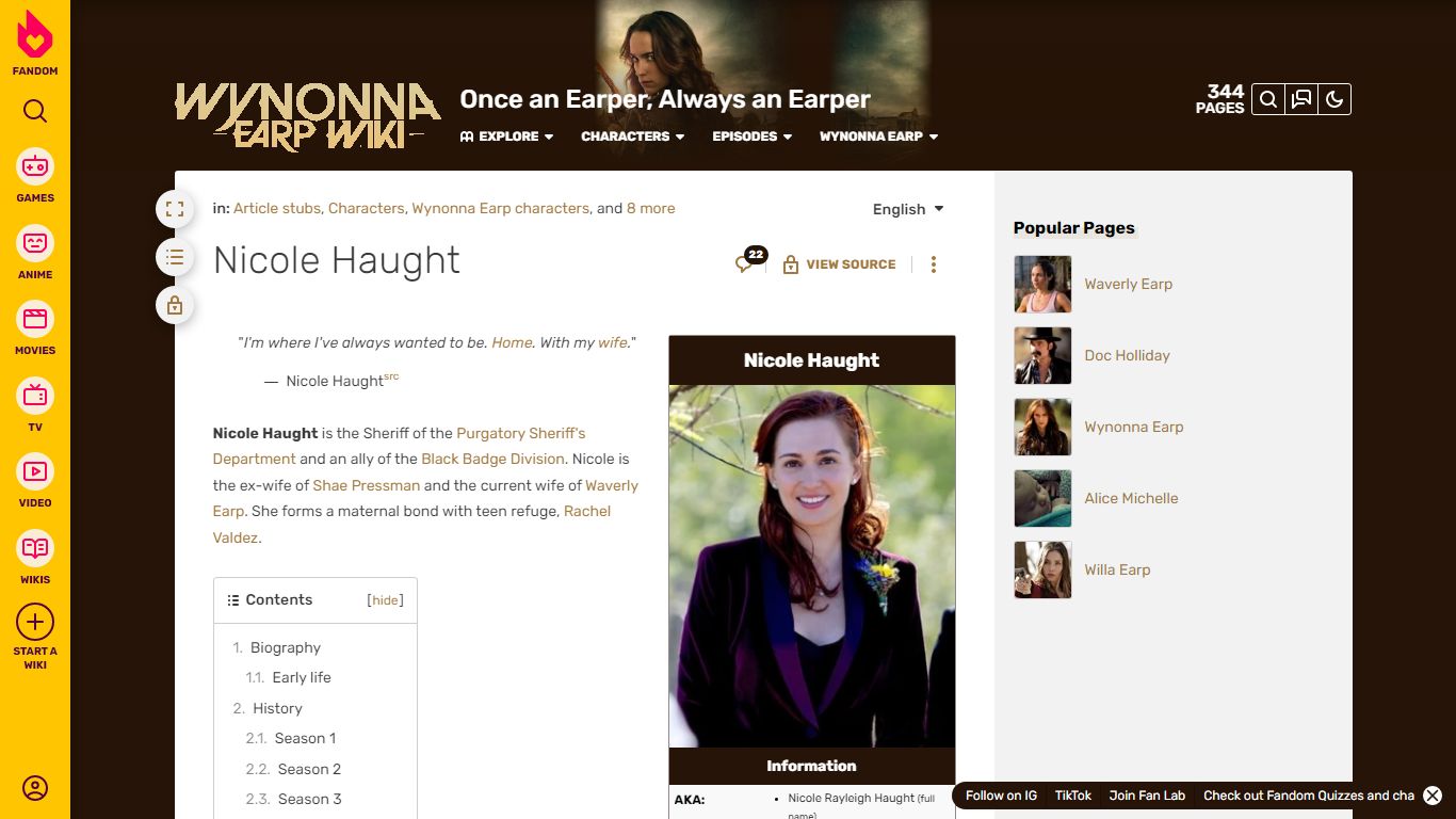 Nicole Haught | Wynonna Earp Wiki | Fandom